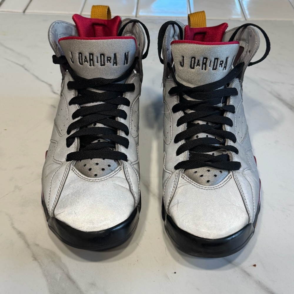 Men’s air Jordan sevens reflective